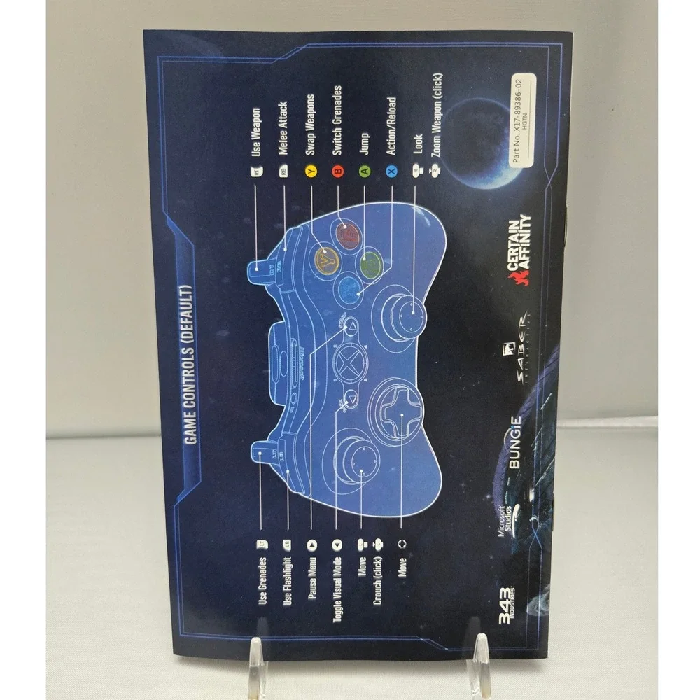 Halo‎ Combat Evolved Anniversary - Xbox 360 - Complete CIB W/ Manual Tested